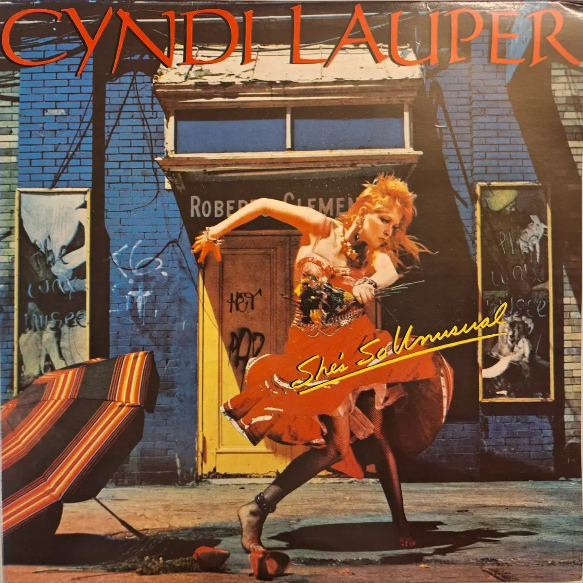 국내라이센/Cyndi Lauper - She's so unusual LP